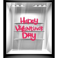 Αυτοκόλλητο βιτρίνας - Αγίος Βαλεντίνος 43